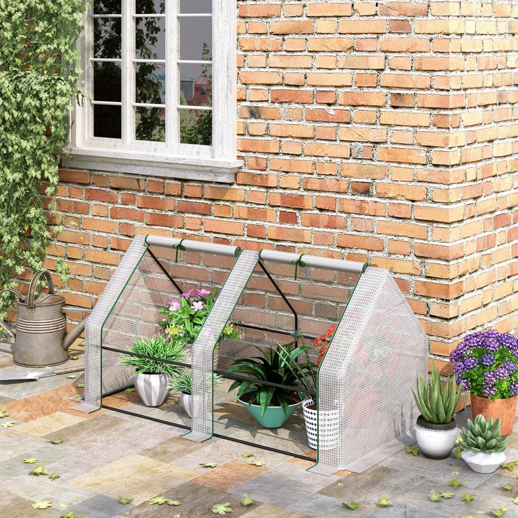 Serra da Giardino ¨C zephmum ¨C 180x90x90cm Bianco Acciaio