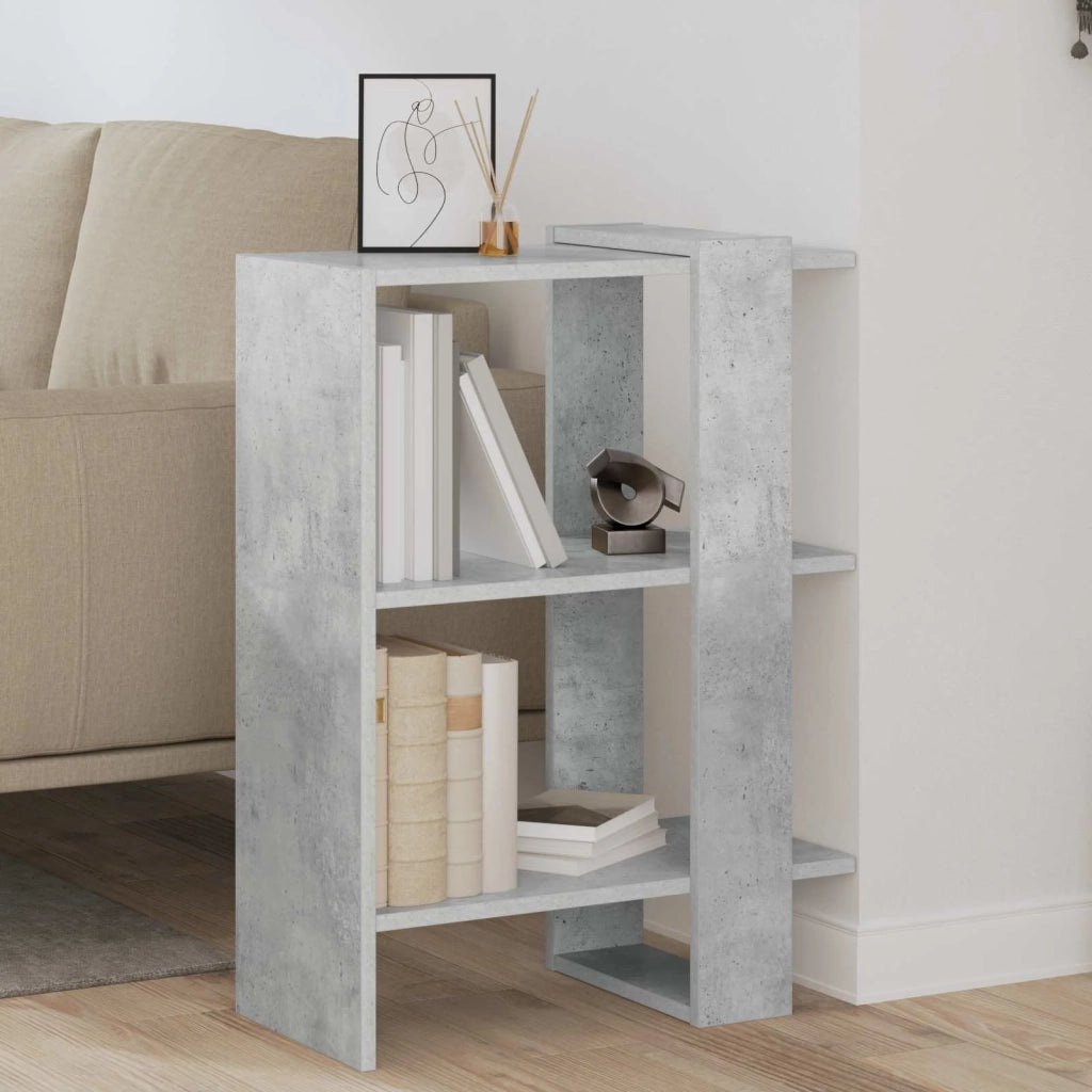 Libreria Grigio cemento 52 x 25 x 71,5 cm Legno multistrato