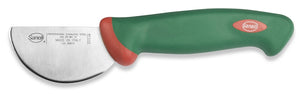 Coltello per Farinata e Pizze Lama 8 cm Manico Antiscivolo Sanelli Premana Verde/Rosso