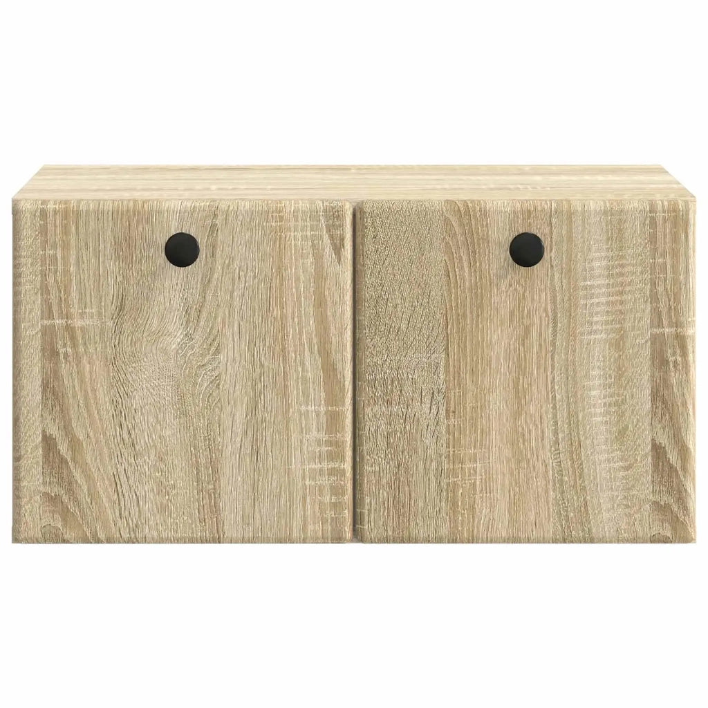 Mobile Porta TV da Muro 59,5 x 41 x 30 cm Rovere Sonoma 899187