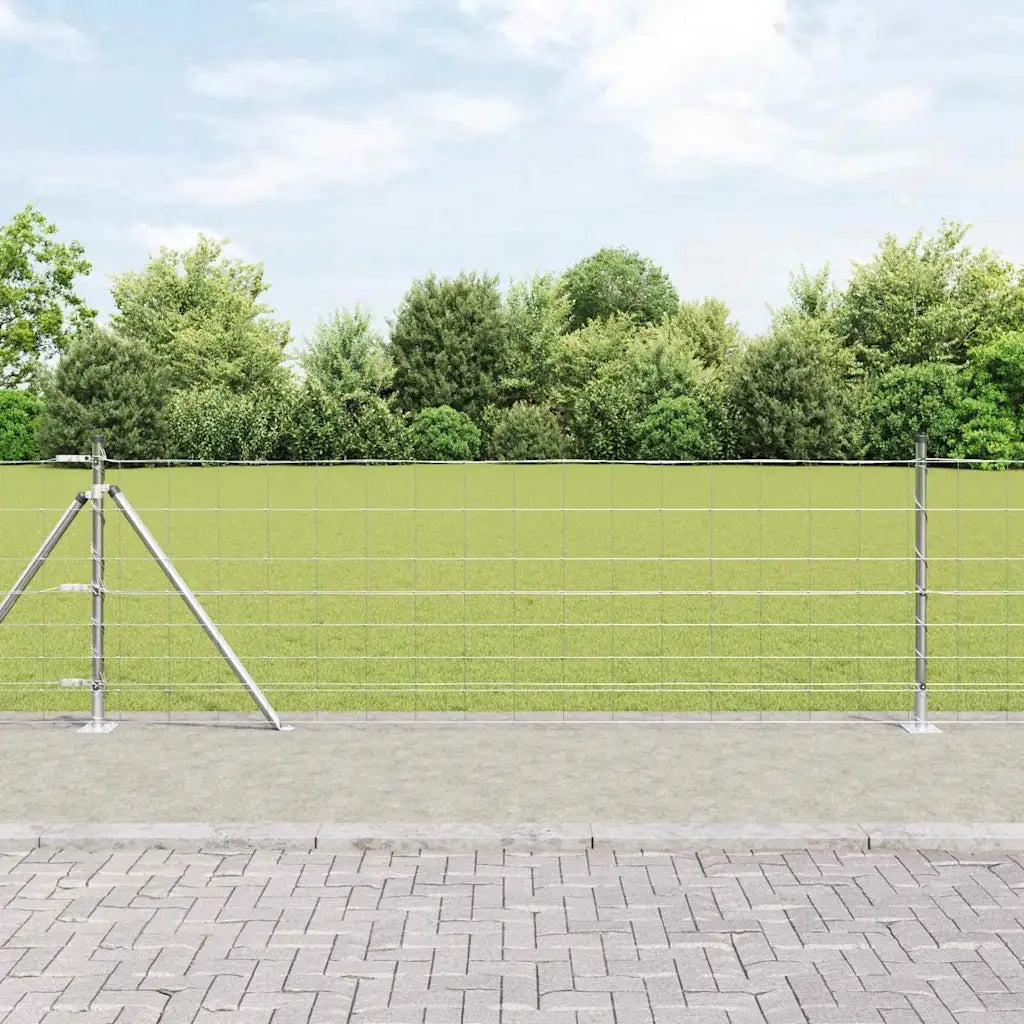 Palo della recinzione Zincato 50 x 0,8 m Acciaio