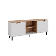 Vicco Mobile tv Bianco/Artisan 150 x 60 cm con 2 porte