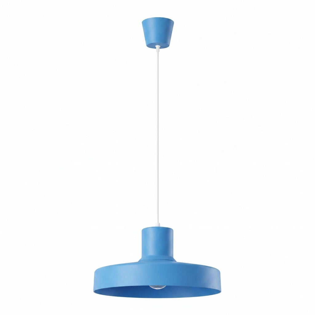 Lampada a sospensione BILO azzurro