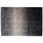 Tappeto Grigio con Nero 160 x 230 cm Effetto Ombre Viscosa Soggiorno Moderno