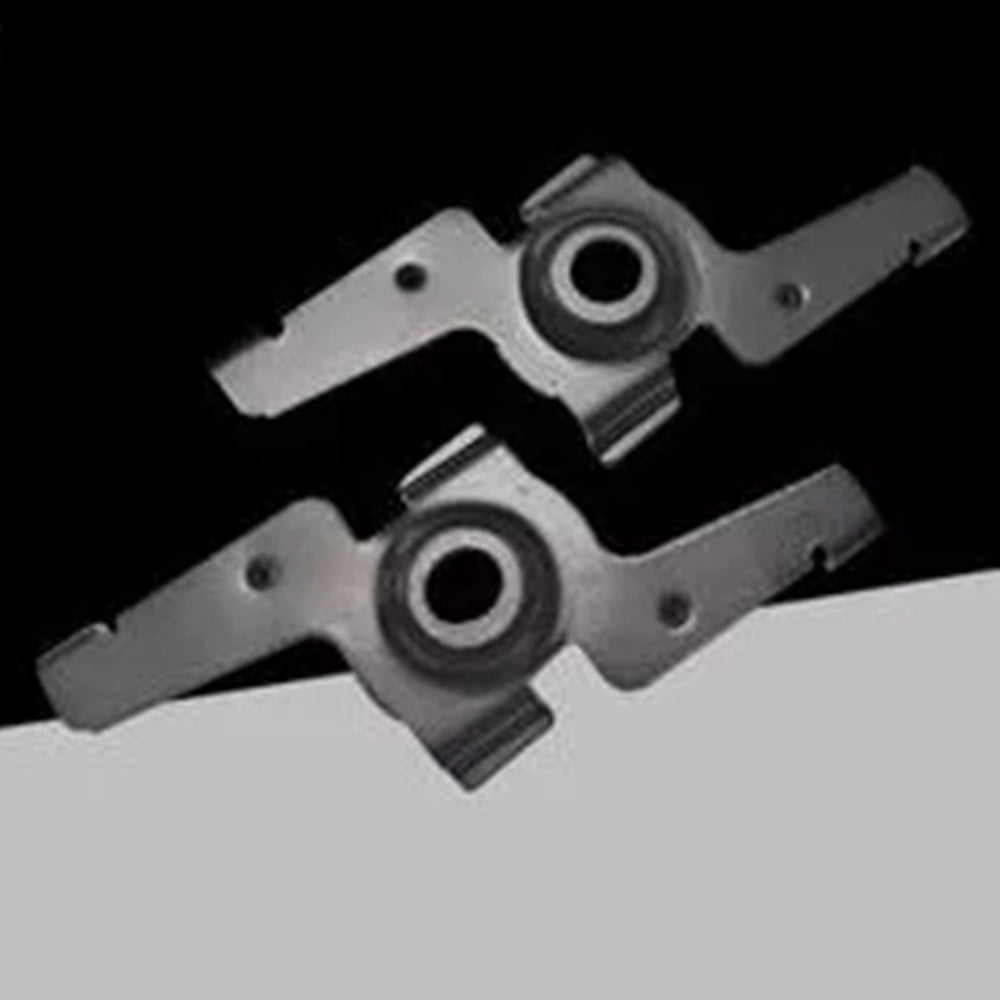 Trade Shop - Staffa Gancio Per Fissaggio Del Binario Magnetico Al Soffitto O A Parete 2 Pezzi Gf-sf -