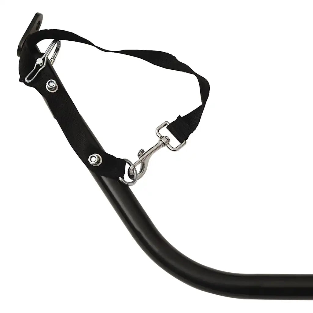 Rimorchio da Bici Nero e Arancione 30 kg in Ferro CFW6722675