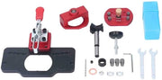Fissaggio Jig in Alluminio - 35mm Progettazione di Foro - Trapano a Foro - Lavorazione del Legno - Base Solida - Accessori Inclusi - Guida del Trapano