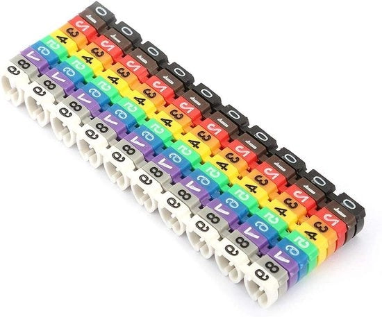 Clip C a forma di cavo identificazione cavo isolante cavo 6 mm².