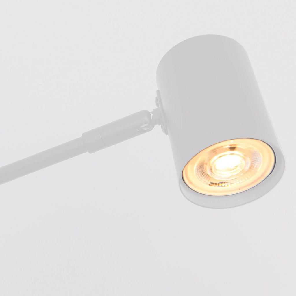 Lampada a sospensione Snow bianca 6xGU10 Light Prestige