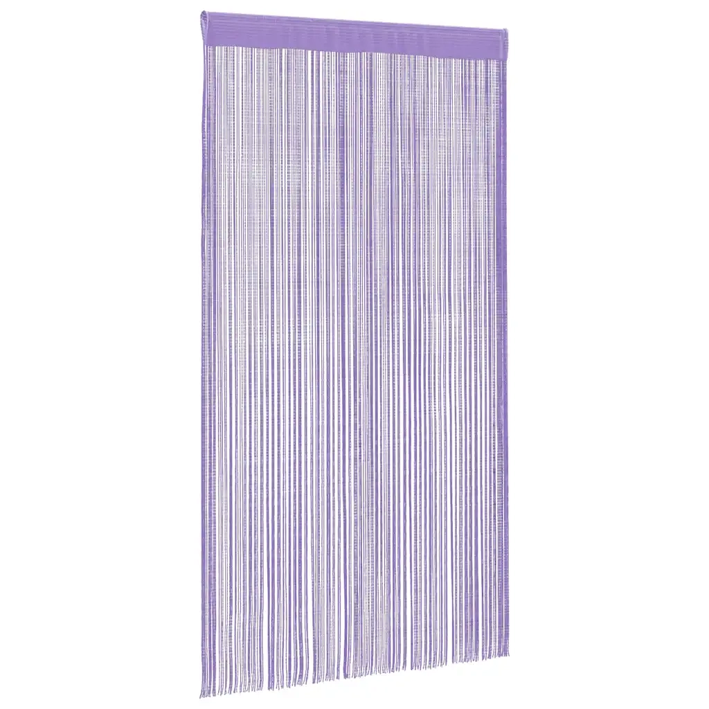 vidaXL Tende a Filo 2 pz Viola 140x250 cm