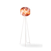 Piantana Moderna 3 Piedi Globe Polilux ® Rame E Metallo 1 Luce E27