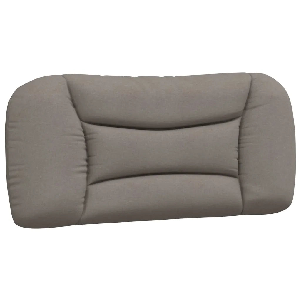 Letto con Materasso Hvar Tortora 80x200 cm in Tessuto 3208496
