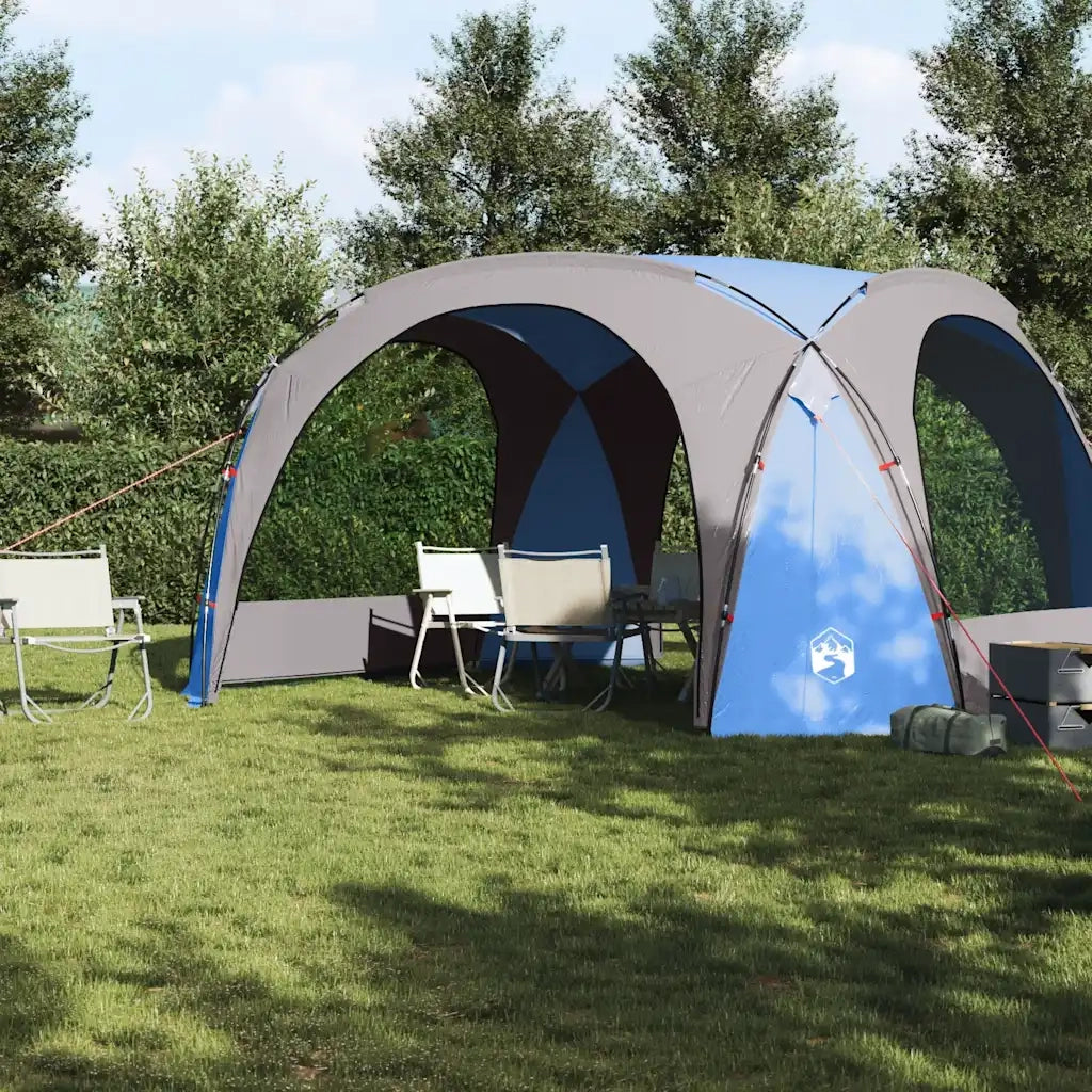 Tenda per Feste-Tenda da campeggio Blu Impermeabile 443314