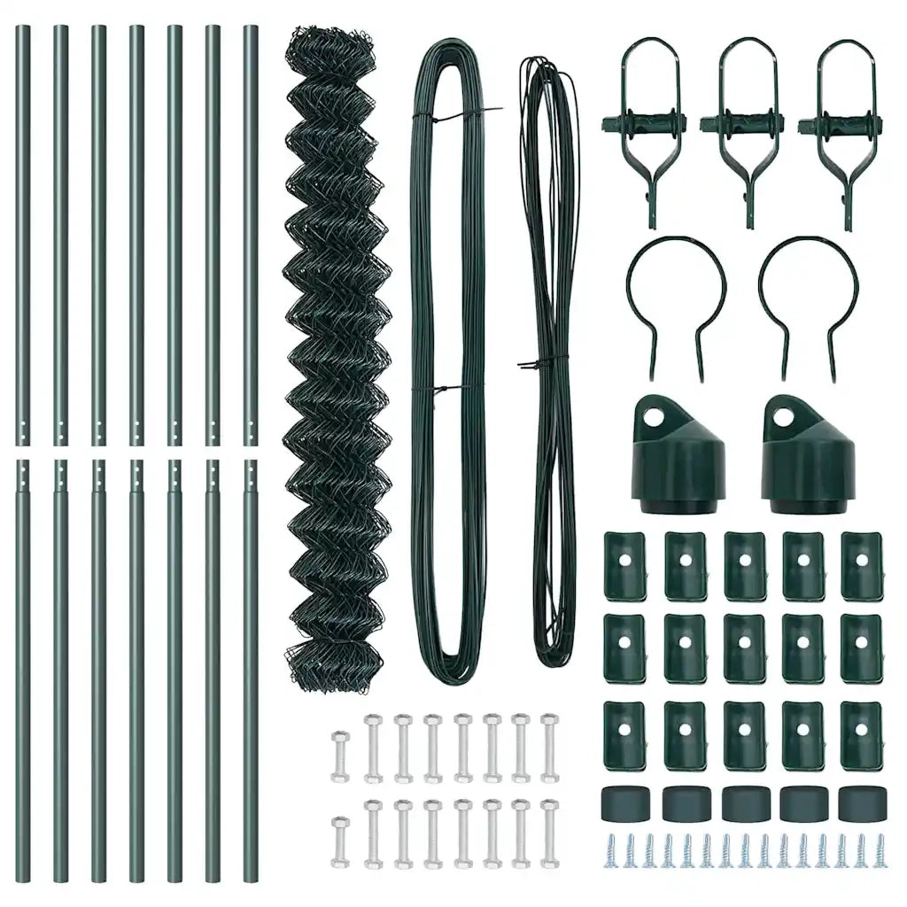 Palo della recinzione Verde 10 x 1,6 m (rete 40 x 40 mm) 3351073