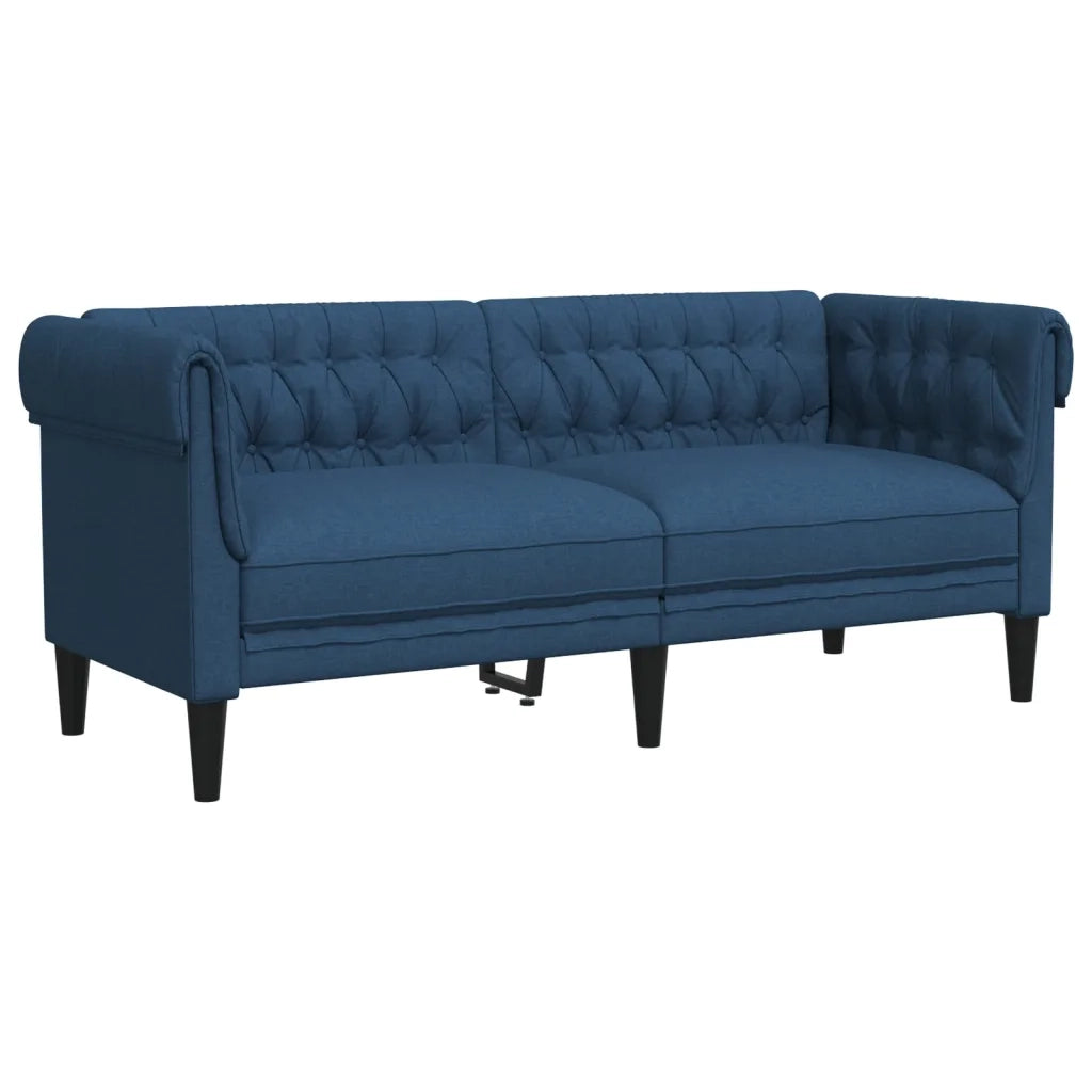 Set di Divani 3 pz Blu in Tessuto 3209197
