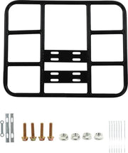 Porta Cibo per Motocicletta con Caricamento Universale da 80kg, Supporto per Bicicletta Elettrica con Porta Cibo, Supporto per Borsa con Beugel per Porta Bagagli