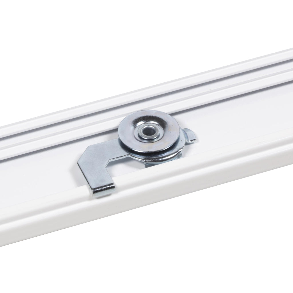 VIEWTEX Binario per pannello giapponese bianco 285 cm - Made in Europe - 5 anni di garanzia