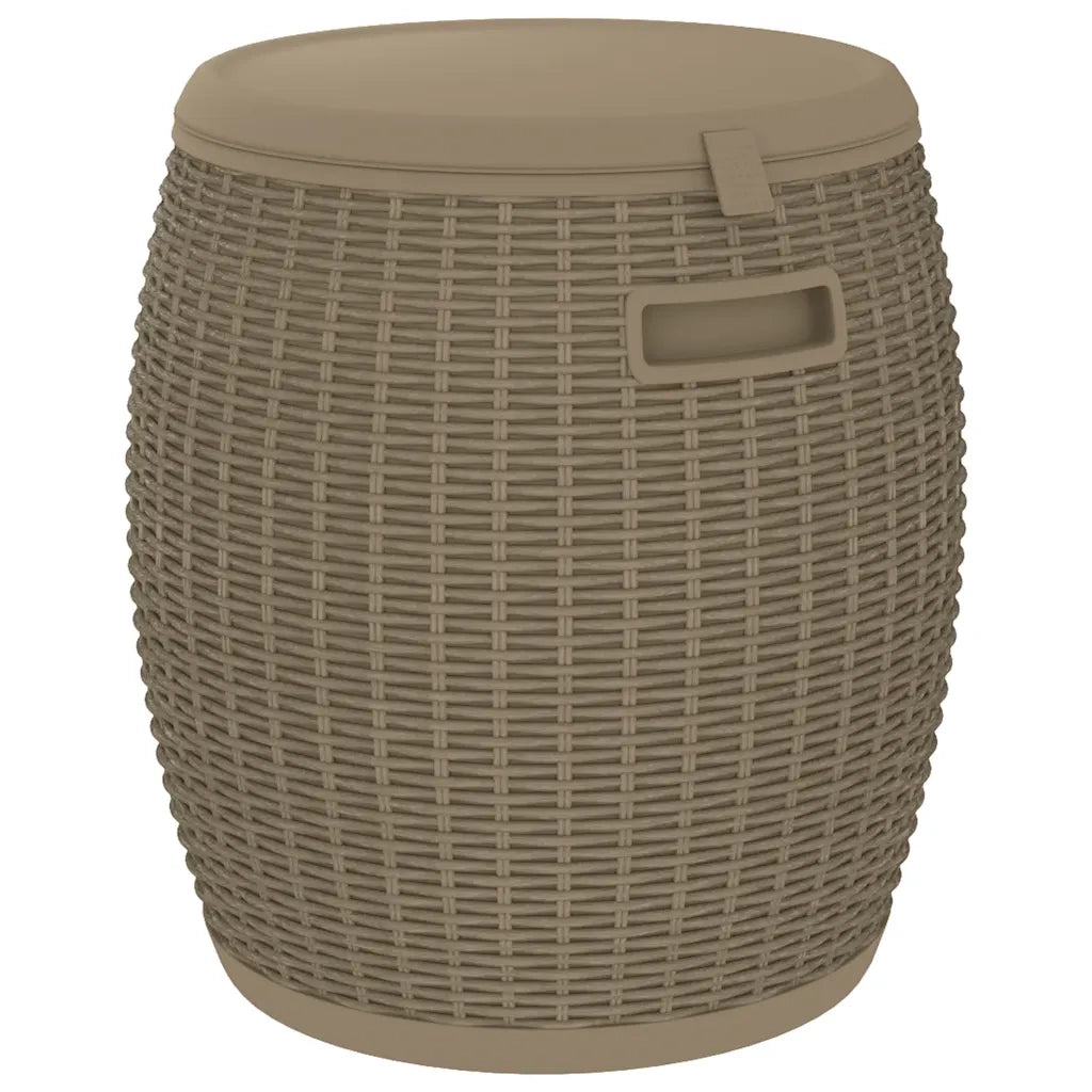 Contenitore da Giardino 4 in 1 Polipropilene Marrone Chiaro CFW1331792