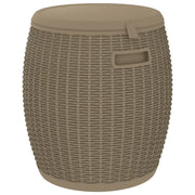 Contenitore da Giardino 4 in 1 Polipropilene Marrone Chiaro CFW1331792