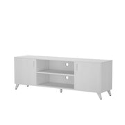 Vicco Lowboard Bianco 160 x 54.5 cm con 2 porte