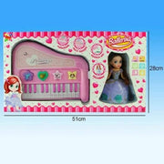 Trade Shop - Ballerina Pianola Princess Con Bambola Giocattolo Gioco Bambini -