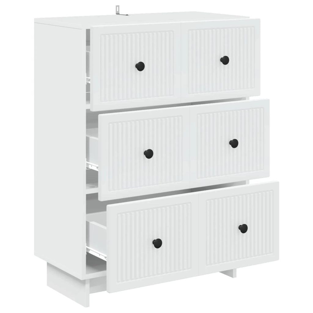 Mobile con Cassetti Bianco 66 x 34,5 x 90 cm 893915