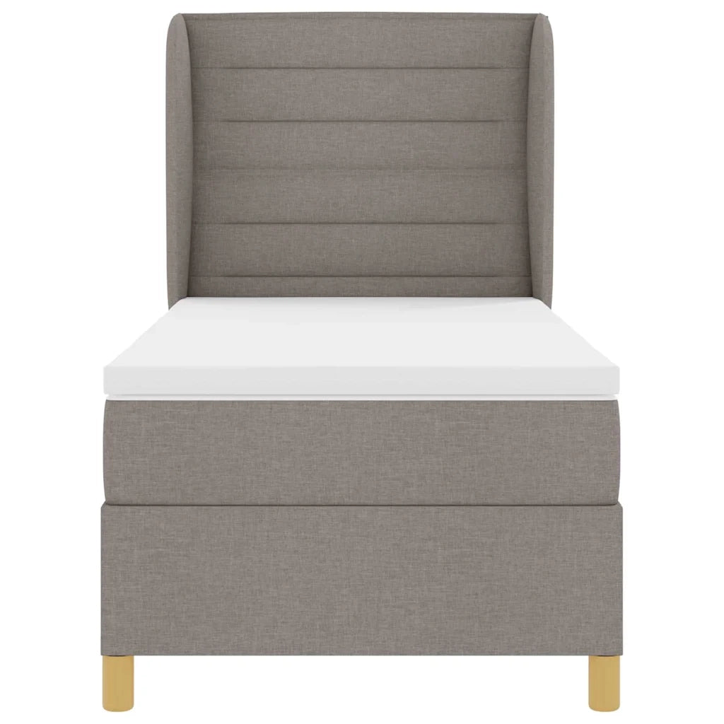 Letto a molle con materasso Talpa 200 x 90 cm Tessuto 3340673