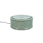 Fontana da Giardino Ceramica Verde Moderna 33,5 cm - ELARIS