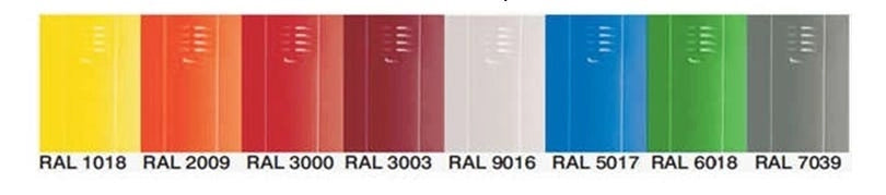 Armadio porta bagagli, valigie e trolley con base in polipropilene a 4 vani colorati cm. 100x50x190h