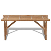 Panchina da Giardino | Panca da Giardino Pieghevole 118 cm in Bamb¨´