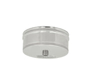 Tappo Condensa Monoparete Acciaio Inox Con Spurgo Diametro 140 - Zinco Calabria