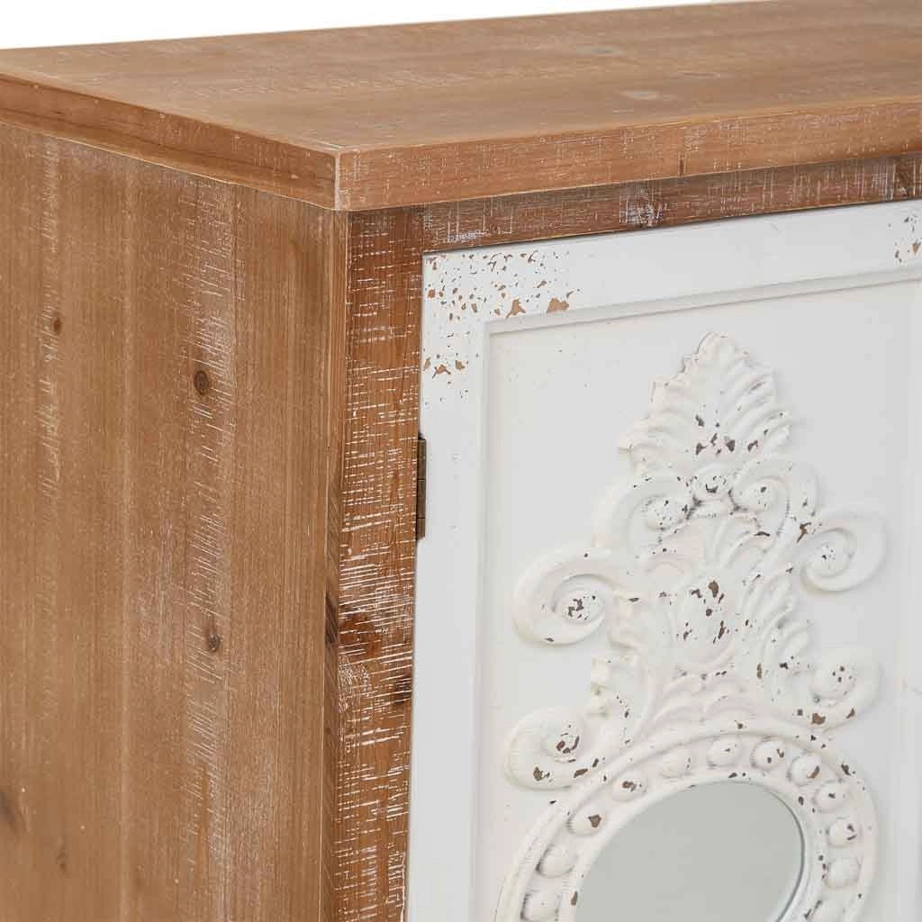 Tavolino da ingresso in legno Multicolore con 2 ante 80x35x80h cm