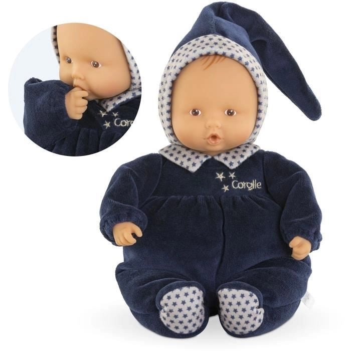 Doudou - COROLLE - Babipouce Marine Reves d'toiles - 28 cm - Dalla nascita