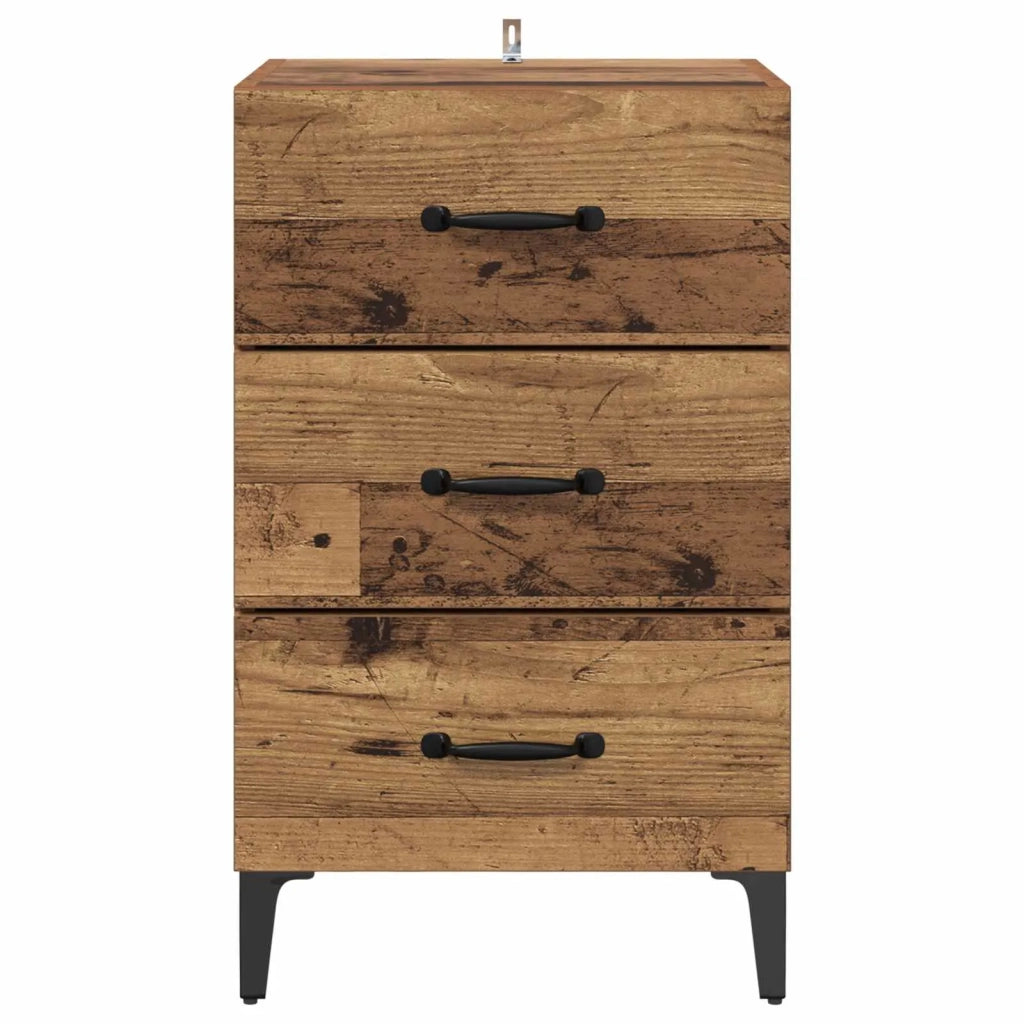 Armadio da Notte Legno vecchio 40 x 40.5 x 66 cm