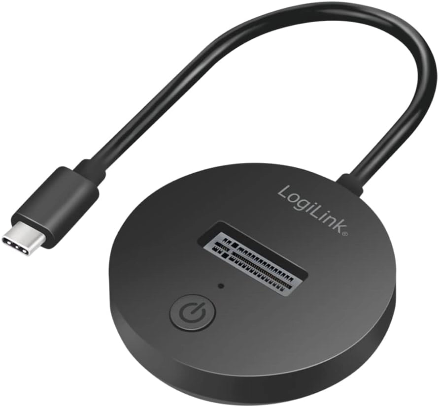 Adattatore USB-C 3.2 Quickport per SSD M.2 NVMe (PCIe) e SATA (NGFF)