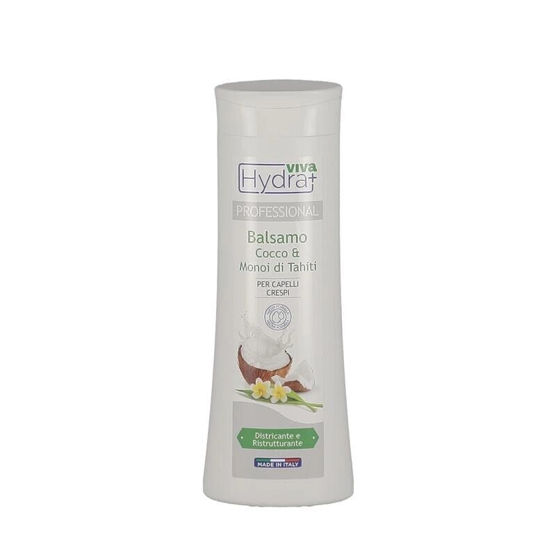HYDRA VIVA BALSAMO 300 ML CON COCCO E MONOI DI TAHITI PER CAPELLI CRESPI