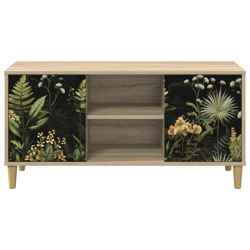 Mobile TV RHENEN 102 x 33 x 50 cm Sonoma Legno ingegnerizzato 8007029