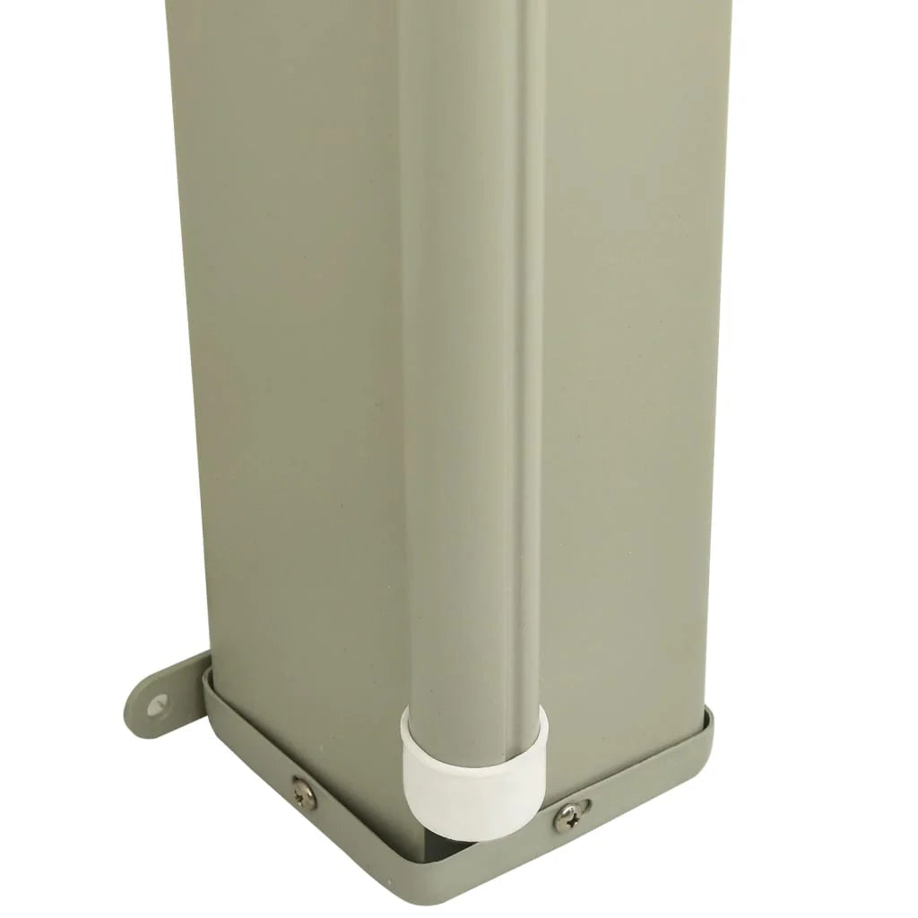 Tenda da sole laterale retrattile 180 x 600 cm grigia 02_0007344