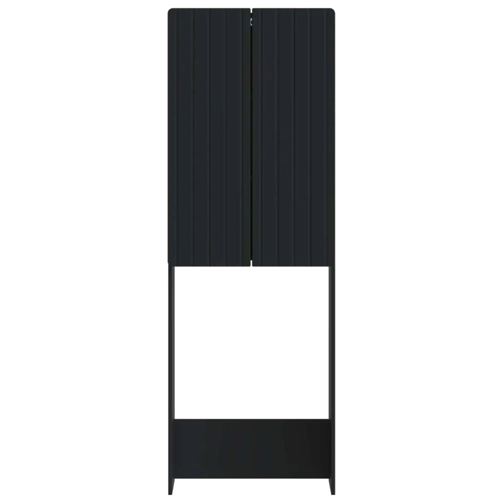 Mobile Bagno ZWOLLE Nero 66 x 25,5 x 190 cm 896476