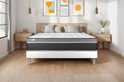 Letto con materasso VITAL CARE 130 x 200 cm Rete kit Bianco