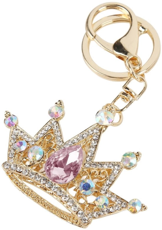 Sostituto di Chiave con Pizzo - Sostituto di Chiave a Corona - Sostituto di Chiave per Borsa - Sostituto di Chiave per Auto - Sostituto di Chiave per Donne - Anello per Chiave, Design Sostenibile - Anello per Chiave