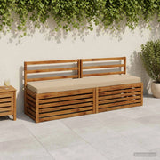 Cuscino per panchina SOEST 100% Poliestere Beige 949976