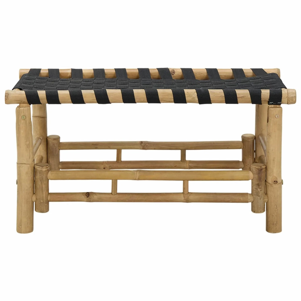 Panchina da giardino Naturale 80 x 38 x 40 cm Bambù 42028073