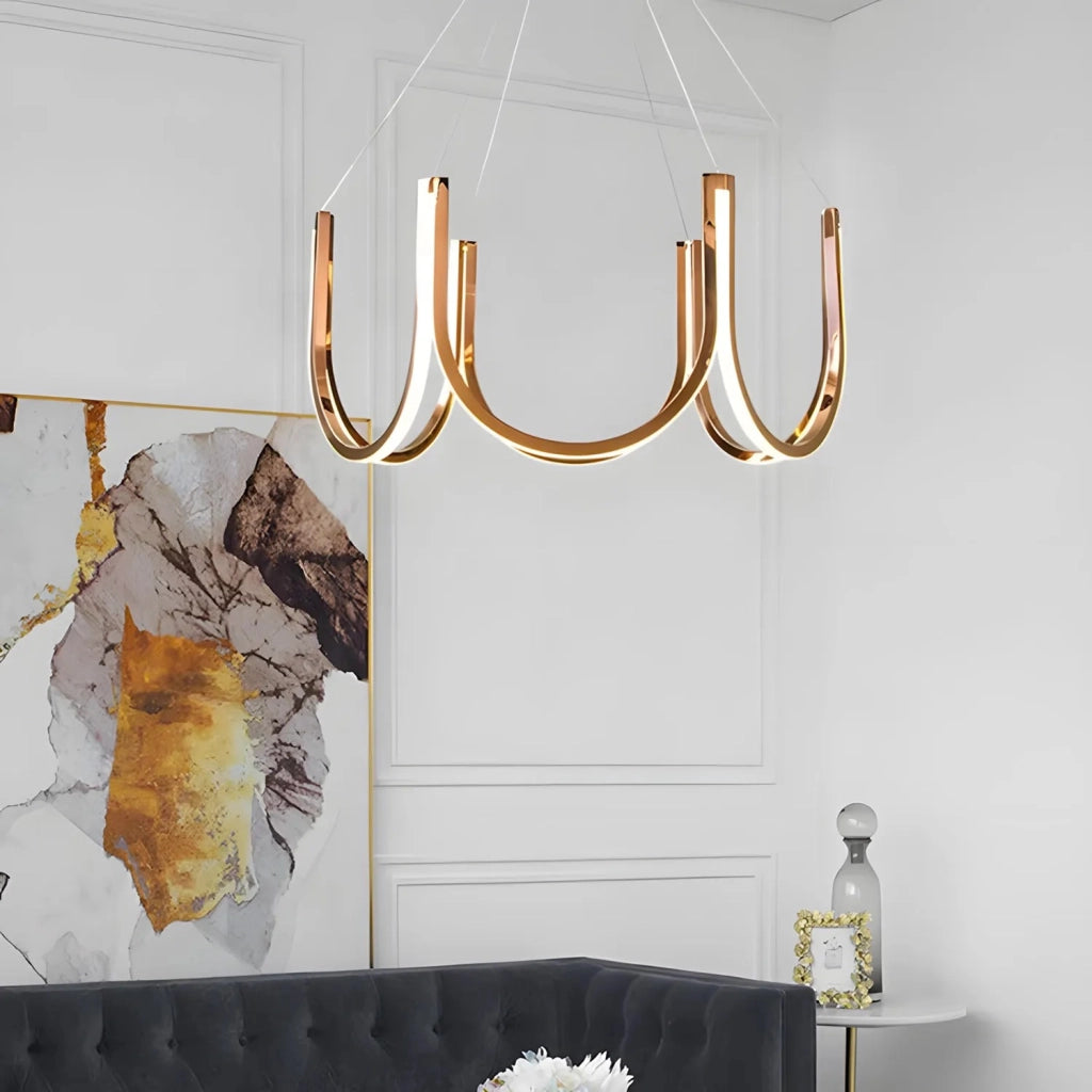 Lampada A Sospensione Led App1749-cp Gold