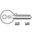 CHIAVI PER CILINDRI UNIVERSAL 5 SPINE PICCOLE IN ACC. NICH.- - UL058 DX - 100 pezzi SILCA