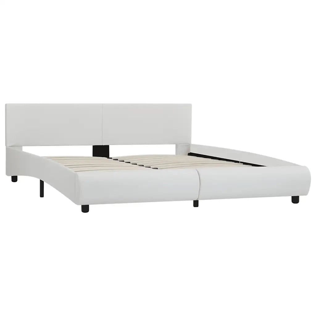Giroletto con LED Bianco in Similpelle 160x200 cm 285490
