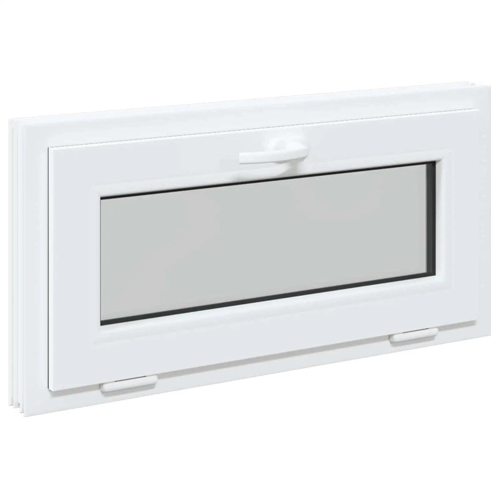 Finestra per Soffitta RISOR 80 x 40 cm PVC e Vetro Bianco CFW7268390
