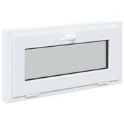 Finestra per Soffitta RISOR 80 x 40 cm PVC e Vetro Bianco CFW7268390