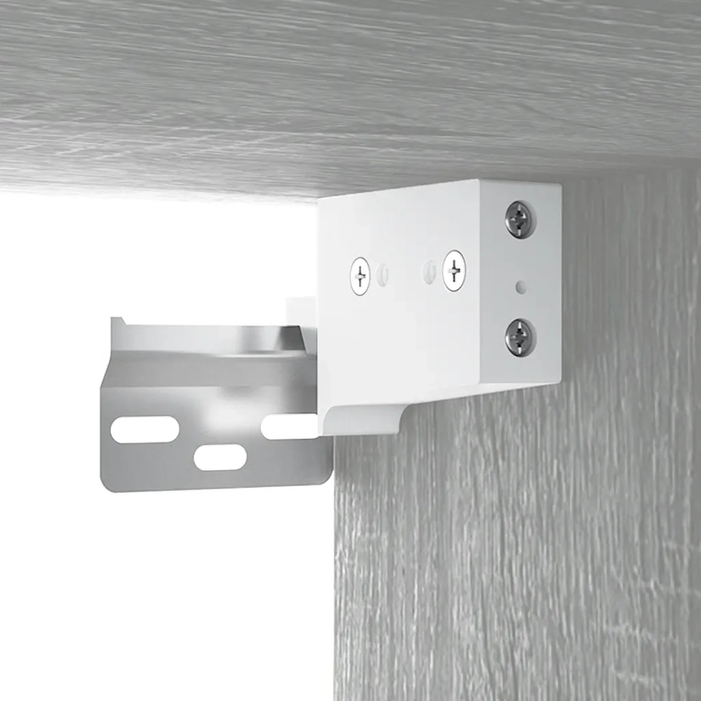 Set di Mobili da Bagno Grigio Sonoma in Legno Multistrato 3120349