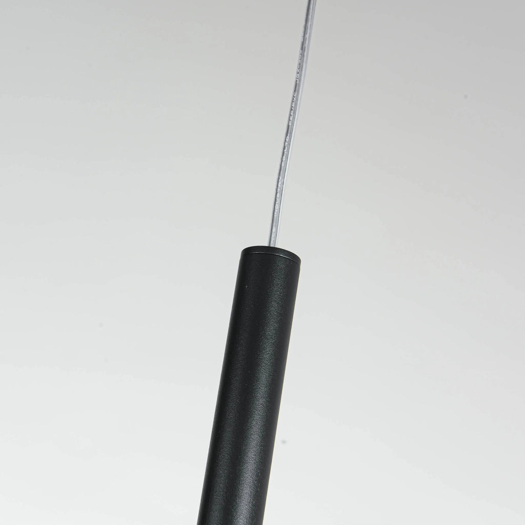 Lampada a sospensione Lungo Light Prestige nera G9 1 luce
